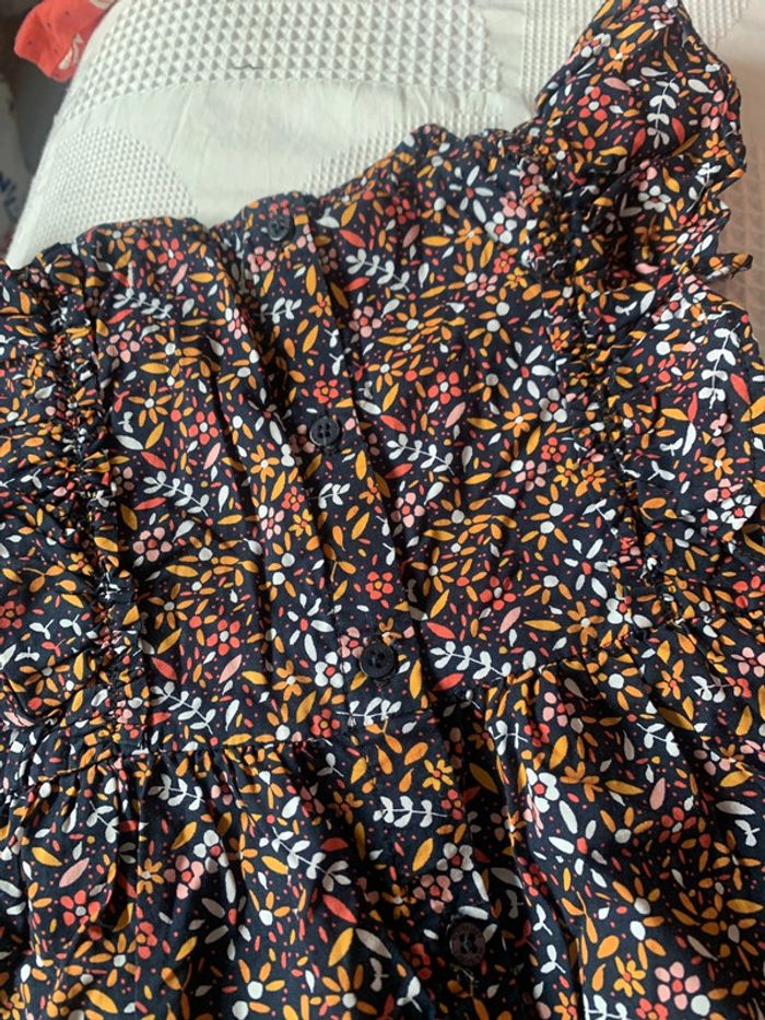 Robe fleurie vertbaudet - photo numéro 3