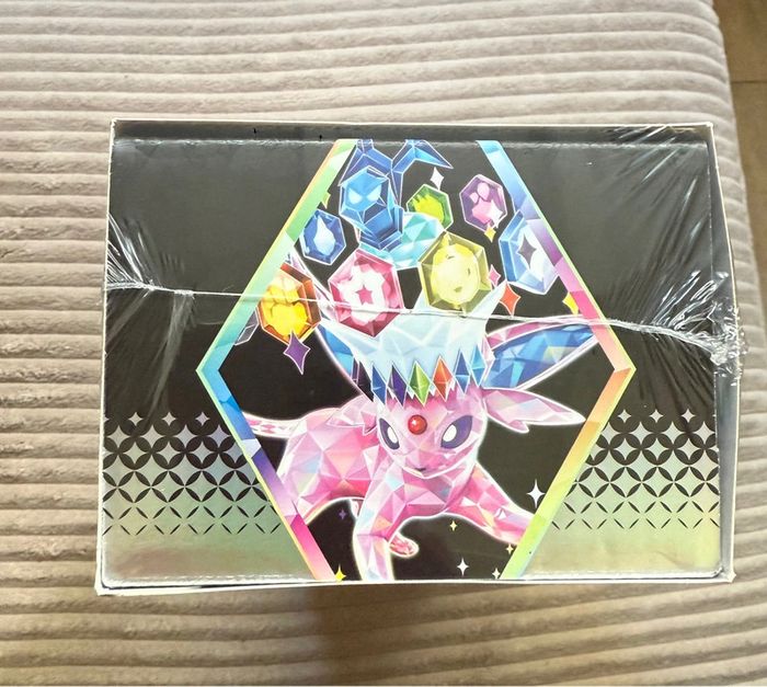 Boîte surprise évolution prismatique Pokémon cartes rares, ultra rares neuve sous blister - photo numéro 4
