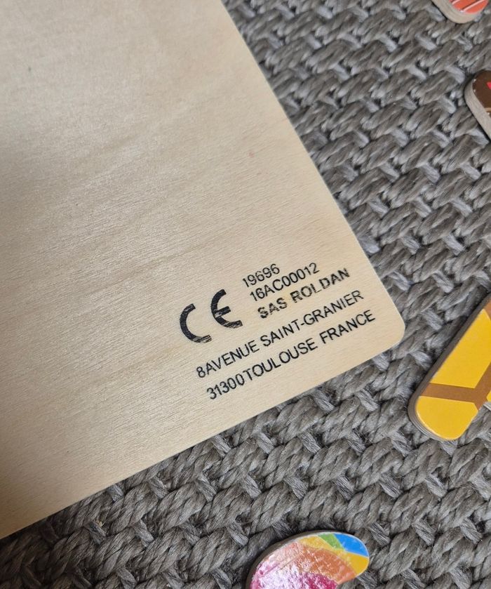 Puzzle alphabet en bois - photo numéro 6