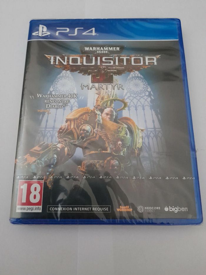 Warhammer 40,000 : Inquisitor Martyr - Sony PS4 - Neuf Et Emballé - PAL FR