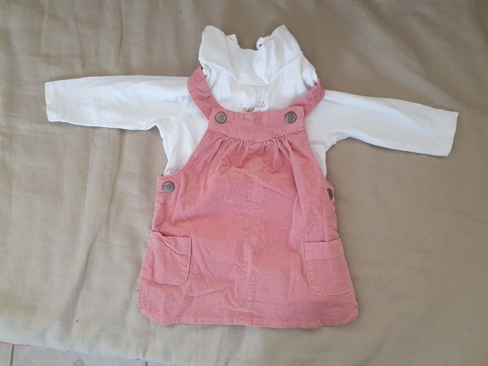Ensemble haut - robe 6 mois