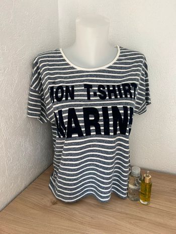 🌊 T-shirt marin rayé Kiabi 🌊