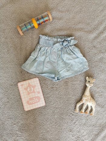 Short jean Kiabi 3 mois
