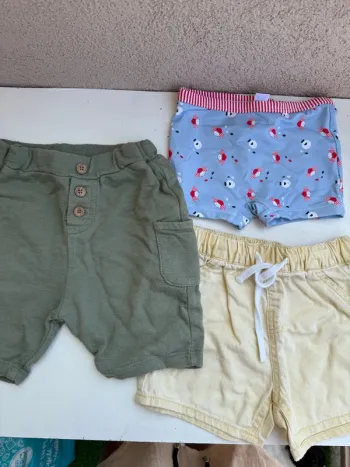 Lot 3 short 12 mois