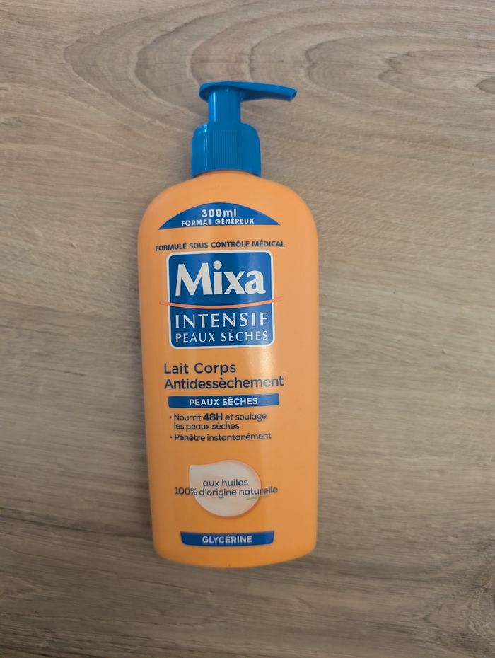 Lait corps mixa peau sèche