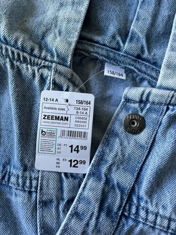 Veste jean _ Zeeman _ 12-14 ans - photo numéro 2