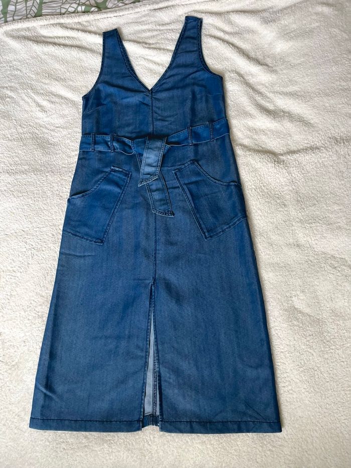 Robe effet jeans