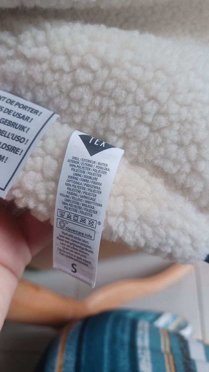 Manteau coupé vent homme outerwear S bleu neuf - photo numéro 9