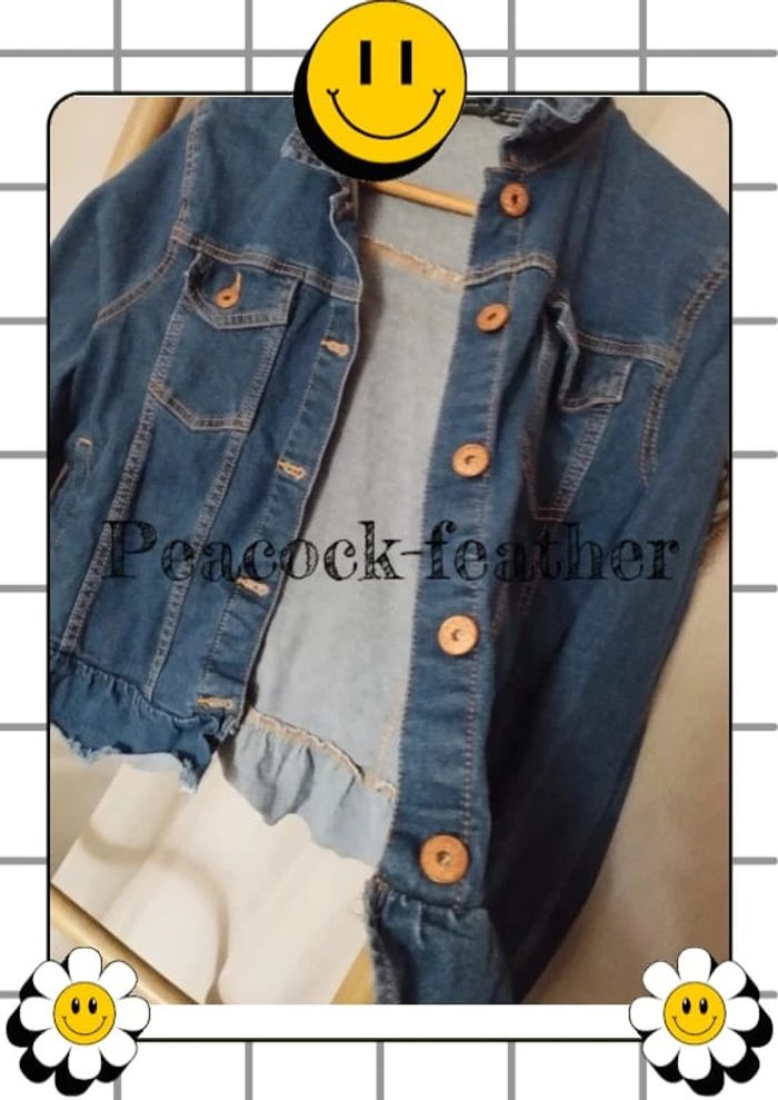 Veste en jean 40/42 - photo numéro 6