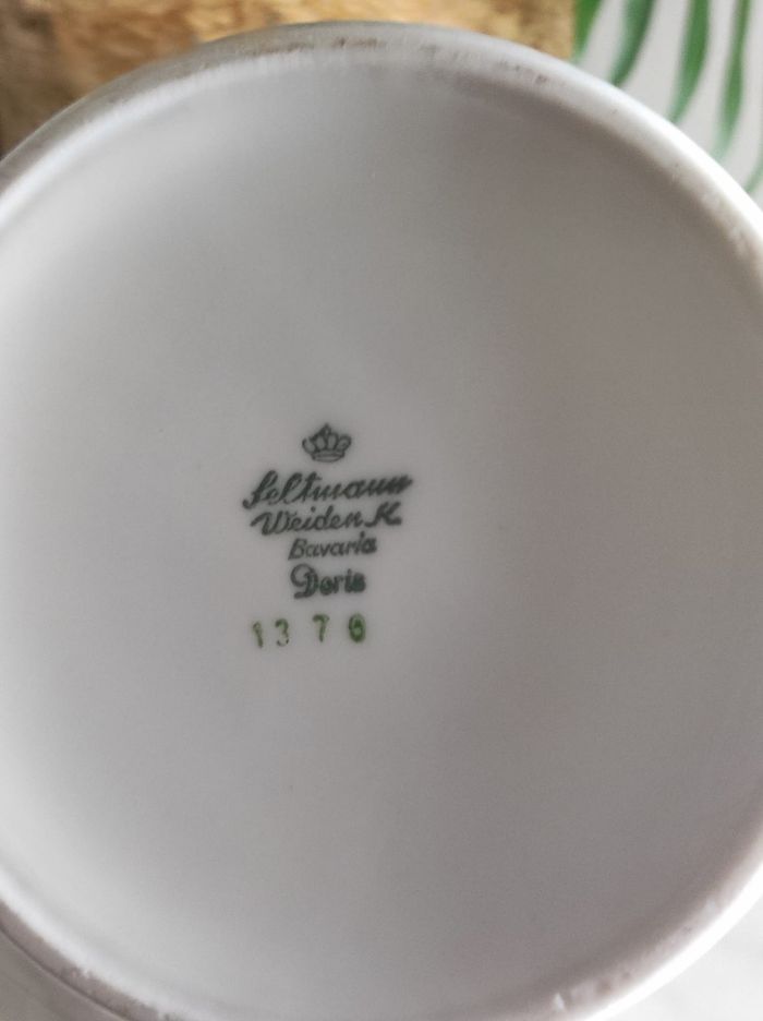 Théière cafetière porcelaine bavaria - photo numéro 4