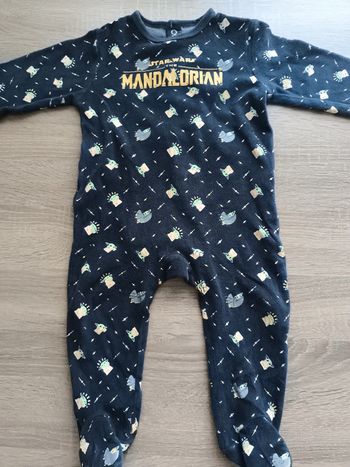 Pyjama bébé Yoda 18 mois Disney