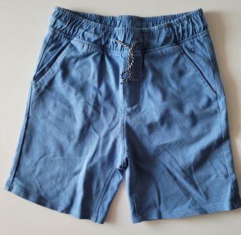 Short tissus bleu 10 ans