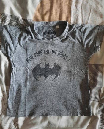 Tee-shirt gris Batman 4A