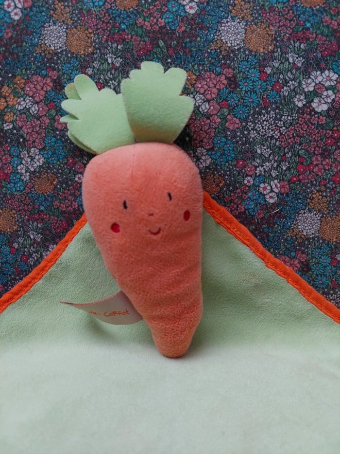 Doudou mouchoir Carotte Premaman - photo numéro 3
