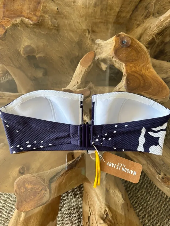 Haut de maillot de bain Maison Lejaby fleur bandeau - photo numéro 2