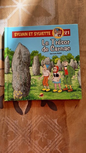 Sylvain et Sylvette "Le trésordeCarnac"- Tome 21