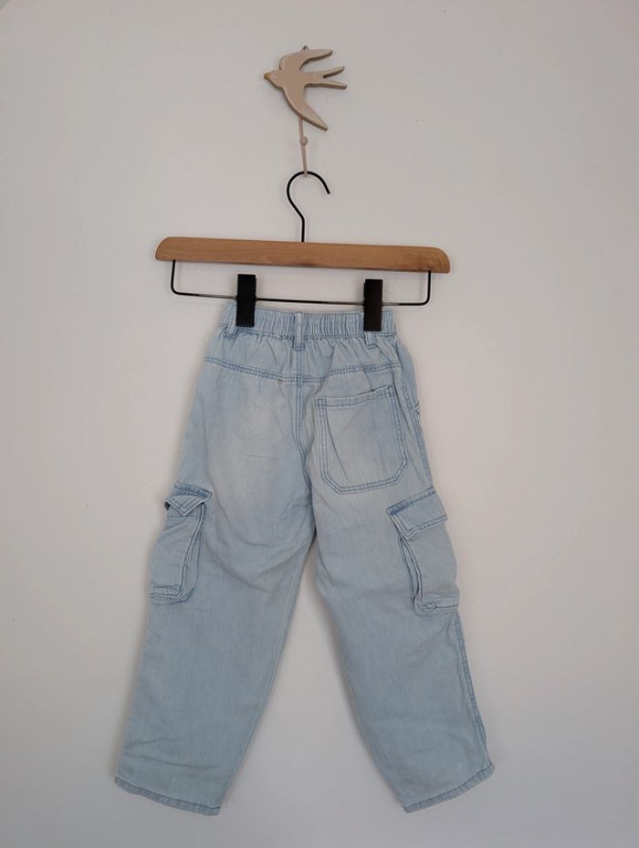 Pantalon jean cargo Zara 5 ans - photo numéro 2