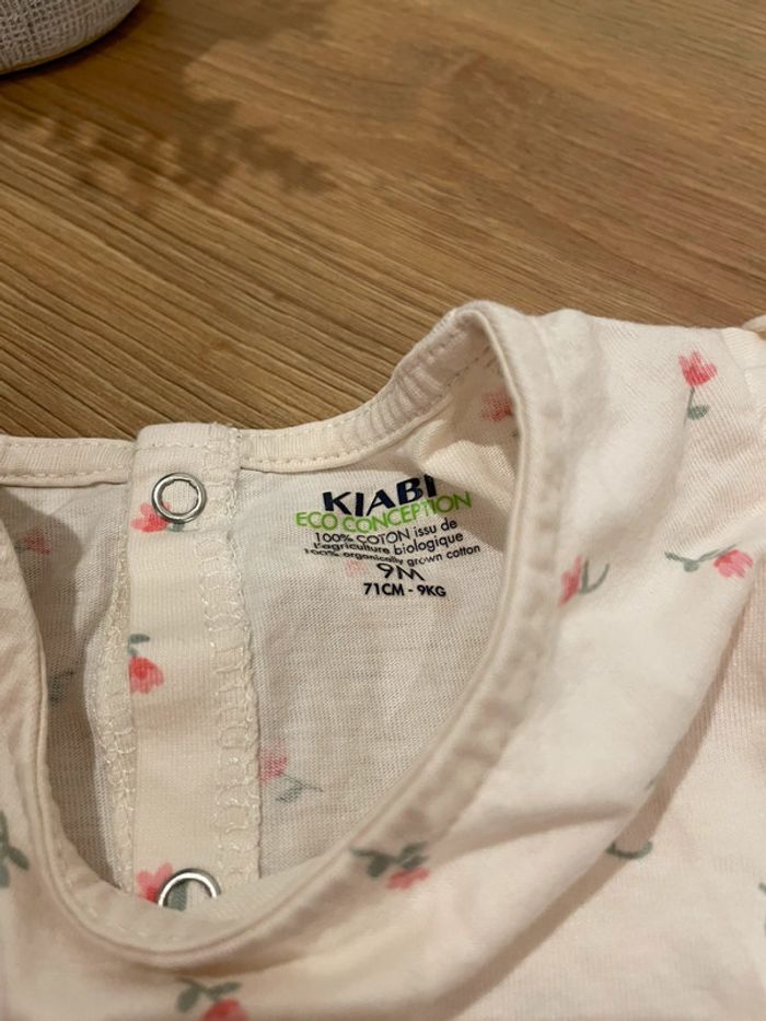 Lot tee shirt manches courtes kiabi 9mois - photo numéro 2
