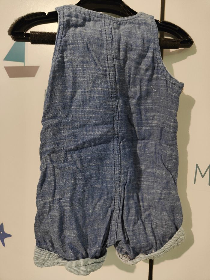 Salopette short bébé - photo numéro 4