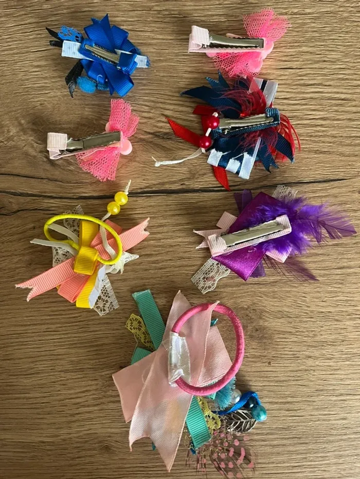 Barrettes et élastiques créateur - photo numéro 2