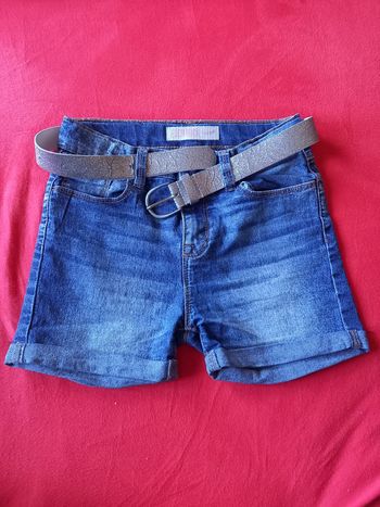 Short en jeans fille 10 ans
