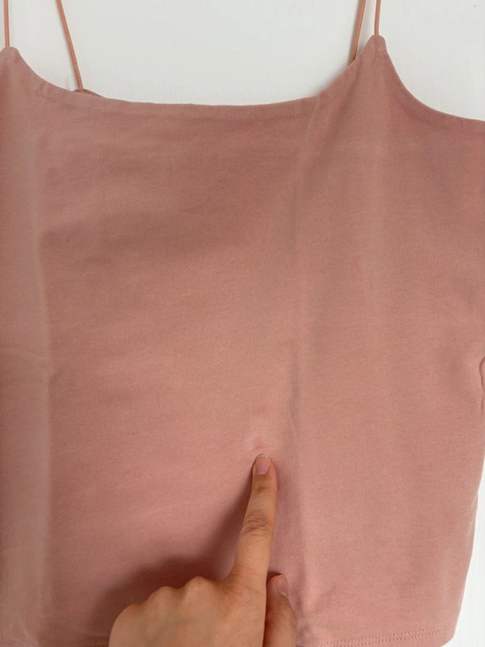 Débardeur à fines bretelles rose Primark S très bon état - photo numéro 3