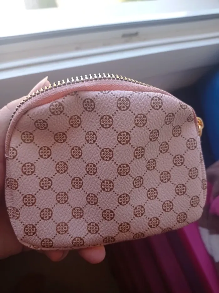 Petit porte monnaie rose - photo numéro 2