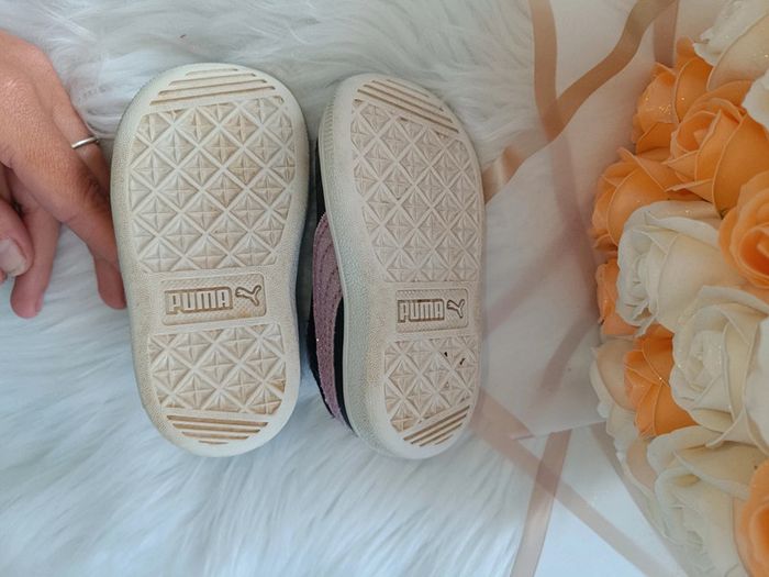 Basket bébé fille paillettes - photo numéro 5