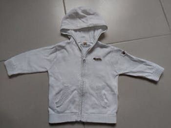 Gilet à capuche 9 mois