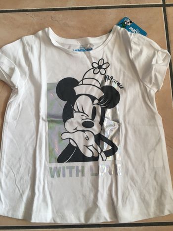 T-shirt, 4-5 ans, Minnie, Disney