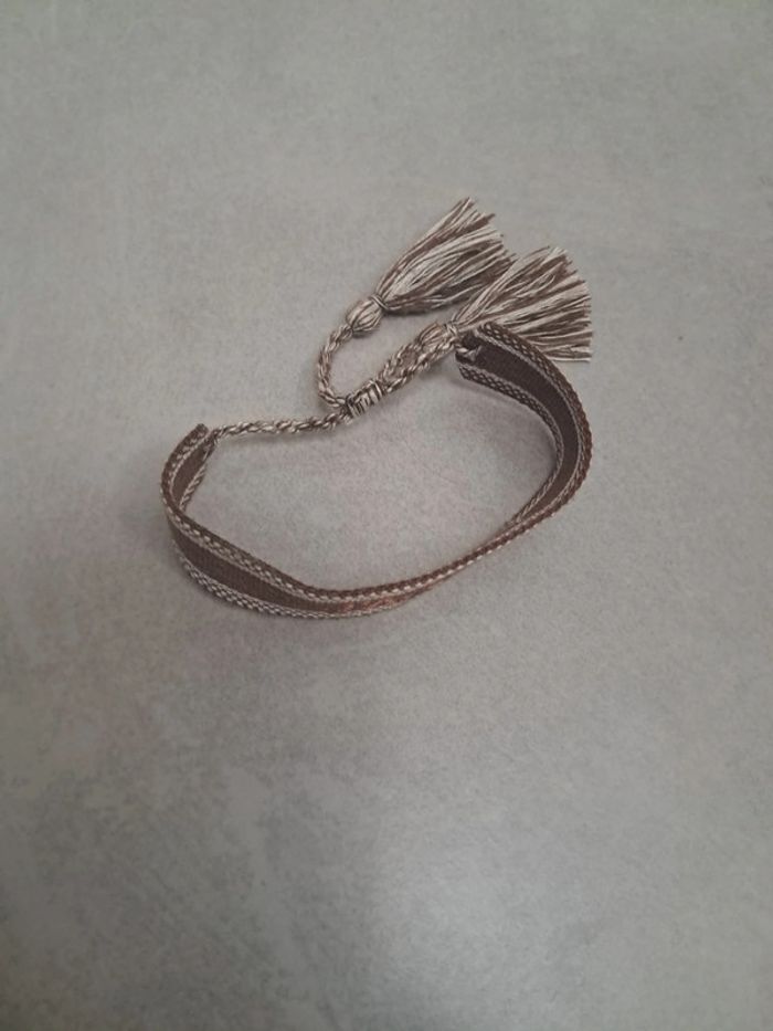 Bracelet en tissu - photo numéro 2
