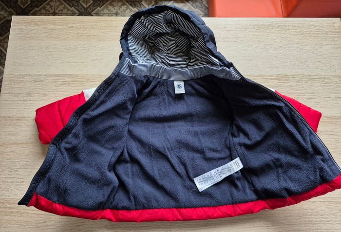 Doudoune à capuche Petit Bateau - 12 mois (74 cm) - photo numéro 3