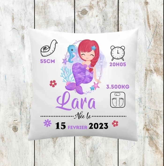 Coussin sirène