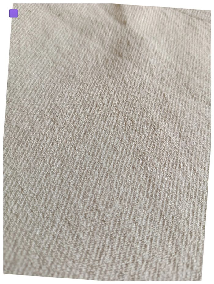 Crop top beige côtelé Sud Express - T2 - style minimal Y2K - photo numéro 2