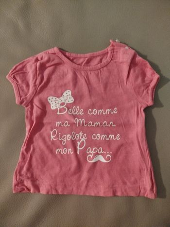 Tee shirt fille