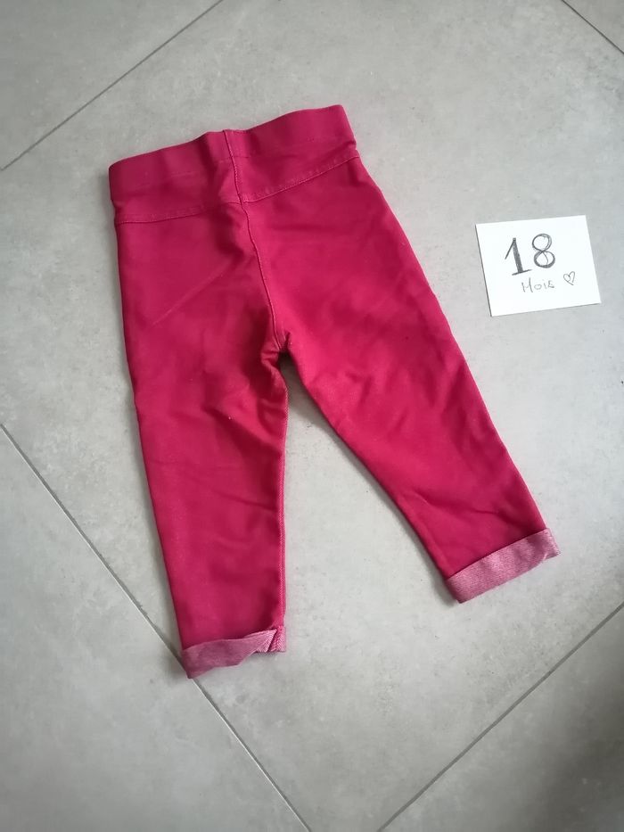 Jegging 18 mois rose - photo numéro 3
