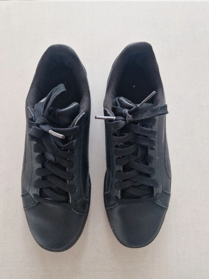 Basket fille Puma Pointure 37 noir - photo numéro 4