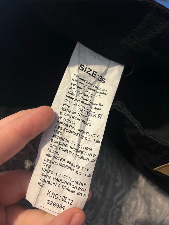 Short en jean effet déchiré destroy - photo numéro 3