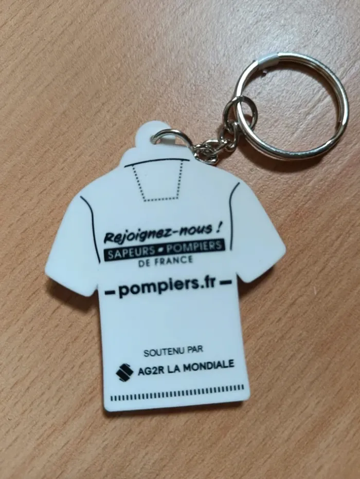 Porte clés sapeurs pompiers - photo numéro 2