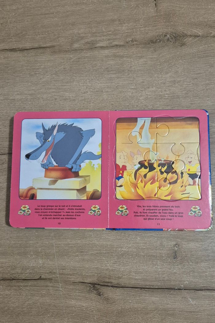 Livre puzzle Les 3 petits cochons - photo numéro 6