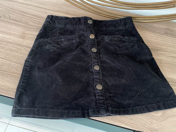 Jupe en velours Gemo T8ans - photo numéro 3