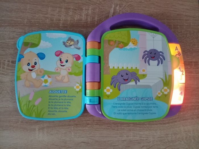 Livre interactif comptines Fisher Price - photo numéro 2