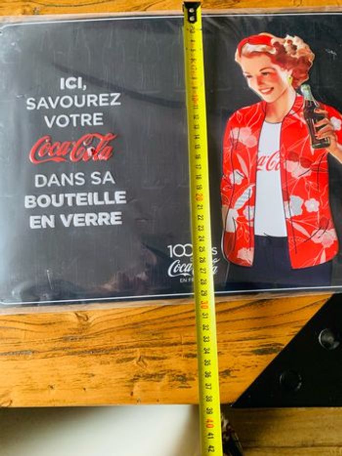 Lot de 4 plaques Deco Coca Leffe Harley Davidson - photo numéro 6