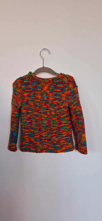 Pull en laine fait main