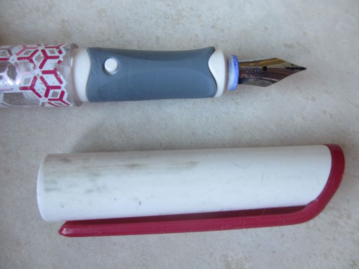 Stylo-plume Maped + 12 cartouches bleues neuves - photo numéro 3