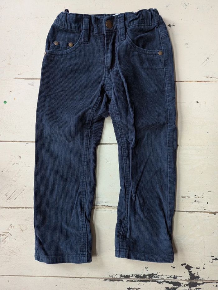 Lot de 2 pantalons en velours Gémo - photo numéro 2