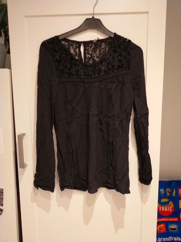 Blouse Naf Naf noire