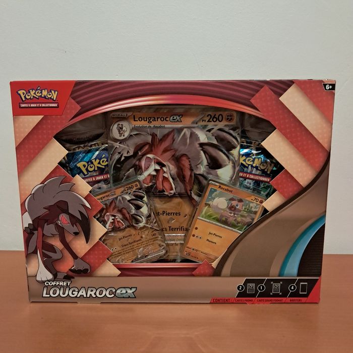 Lot 2 coffrets pokémon :  Lougaroc ex + coffret poster EV8.5 Evolutions prismatiques  scellés - photo numéro 2