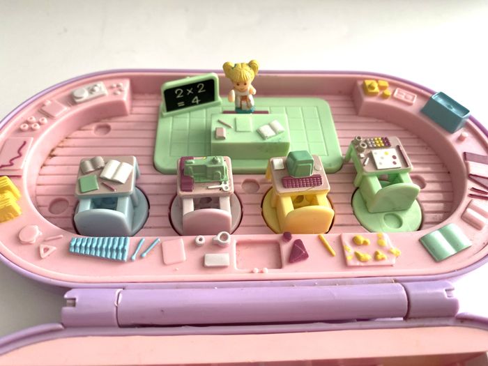Polly Pocket Bluebird 1992 Stampin School école - photo numéro 7