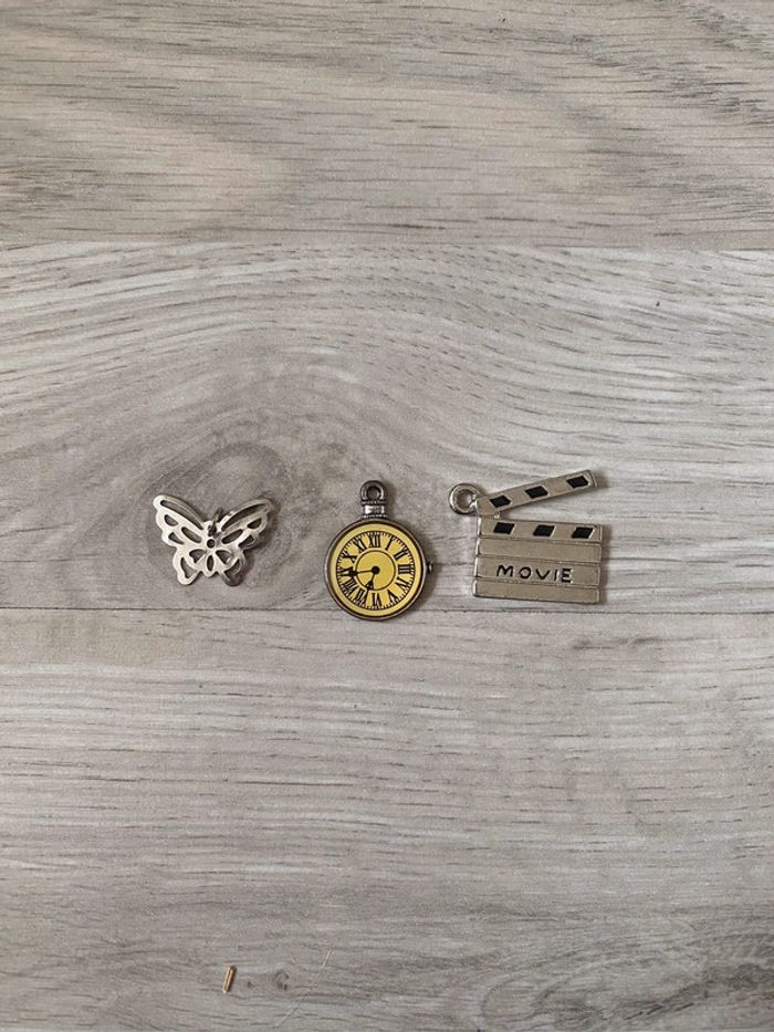 3 pendentifs collier